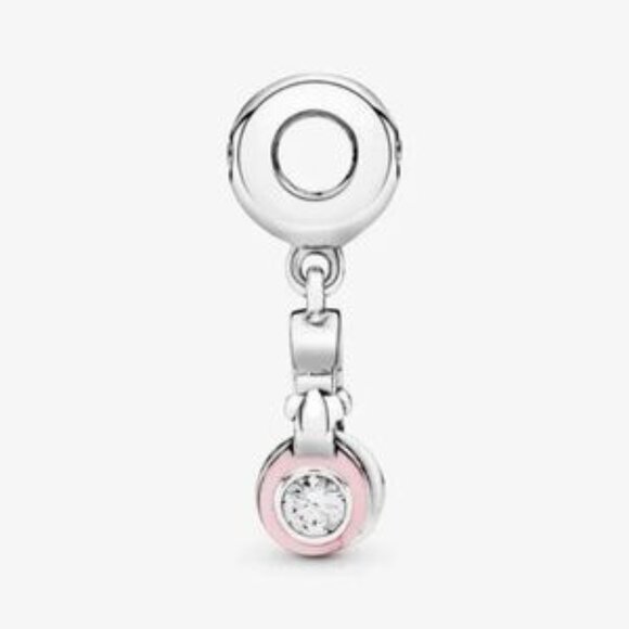 Pandora earphone strap pink Charm - Picture 2 of 3